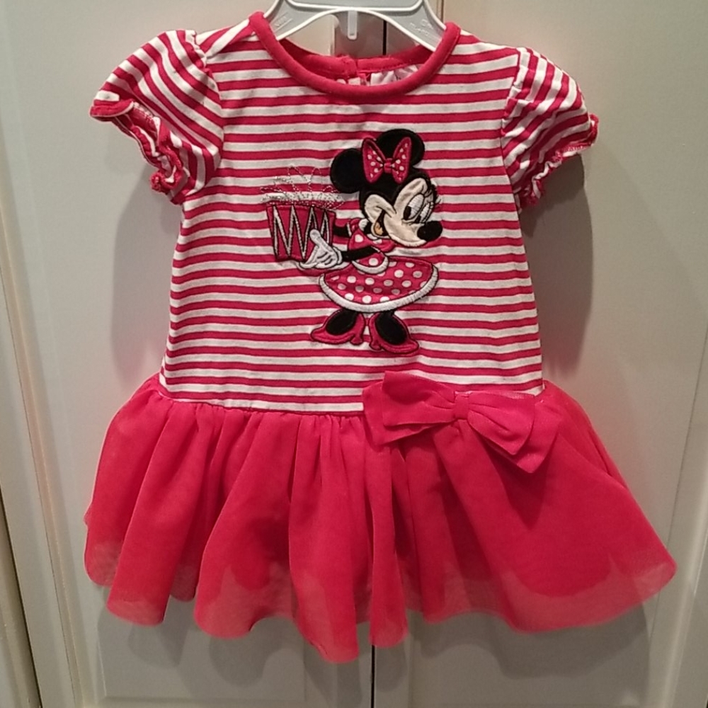 Mini dress with matching under pants